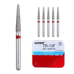 20Packs AZDENT Dental FG Diamond Burs For High Speed Handpiece Medium FG 1.6mm