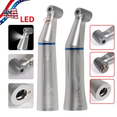 Dental Inner Water Spray Contra Angle (LED) Low Speed Handpiece Push fit NSK