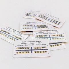36 Type Dental Monoblock Brackets Mini/Standard Roth/MBT/Edgewise 018/022 Hooks