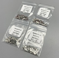 Dental Orthodontic Brackets Braces Standard Roth 022 Slot Hooks 345 Metal Bulk