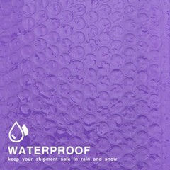 1000 #0 Purple Poly Bubble Padded Envelope Self-Sealing Mailers 6X10 (Inner 6×9)