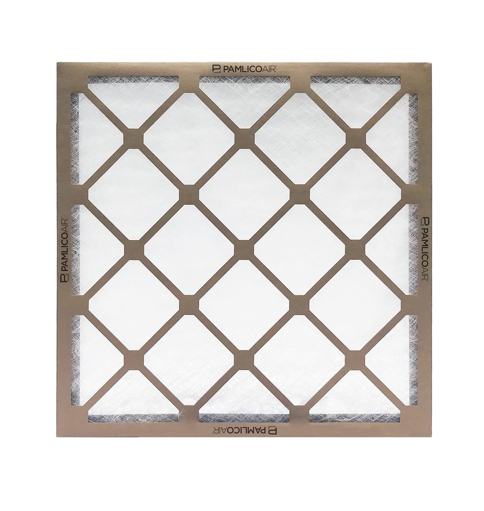 PAMLICO AIR 14 in. W X 24 in. H X 1 in. D Fiberglass 4 MERV Air Filter 12pk