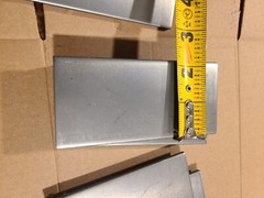 20 Practice welding Steel Plates 0.164″ Thick. 4 1/2 X 2 1/8
