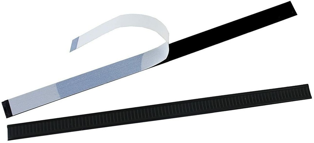 Peel-and-Stick Tin Tie for Coffee bag or Nose Bridge – 100 Pack ,Black, 7 inch,
