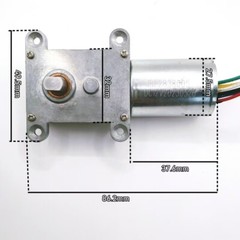 BL2838 Worm Gear Reduction Brushless Motor DC12V 20 RPM High Torque Low Speed