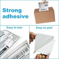100-10000 Commercial 4″ x 6″ FanFold Direct Thermal Shipping Labels Perforated