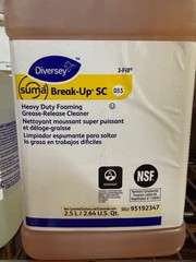 Diversey Suma Break Up Chlor SC Chlorinated Degreaser 1.5L 101104391 Brand New