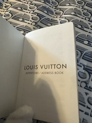 Louis Vuitton Repertoire Address Book with Alphabetical Tabs