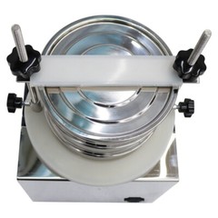 220V Electric Sieve Flour Sifter Machine 7.87″ Vibrating Sifter w/ 40&120 Mesh