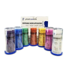 400 Superfine Micro Applicator Brushes – Disposable Dental Superfine, White