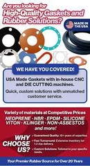 1″ ID Rubber Washers 1.5″ OD x 1/8″ Thick Spacers Gasket Damper 1 x 1 1/2 x 1/8