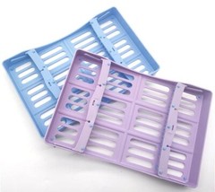 Dental Plastic 135°C Sterilization Box Holders Cages Autoclavable Instrument