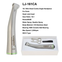 LANJING Dental Endo Handpiece 8:1 16:1 Endodontic Contra Angle Fiber Optic Micro