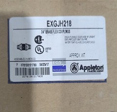 NEW EXPLOSION PROOF WHIP 18” FLEXIBLE COUPLING 3/4” INCH EXGJH218 ECGJH218