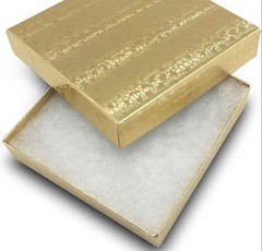 12 Pack Cotton filled Gold Foil Paper Cardboard 1 Count (Pack of 12),