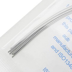 Dental Orthodontic Super Elastic Niti Rectangular Arch Wires Ovoid /Nature FDA