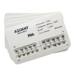 10Packs Dental Orthodontics Bracket Braces Standard Roth.022 Hooks 345 AZDENT