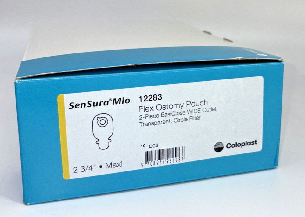 10 Coloplast 12283 SenSura® Pouches 2¾” Expires 2028