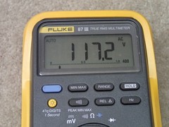 Fluke 87 III True RMS Digital Multimeter Partially Works but DC Out User Item