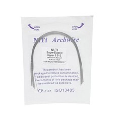 MacDent Dental Orthodontic Braces Bracket Mini Roth.022 Hook345 Arch Wire Nature