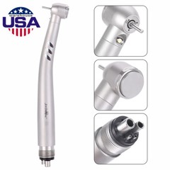 AZDENT Dental LED High Speed Handpiece/1:5 1:1 Electric Fiber Optic Contra Angle