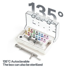 Dental Universal Implant Prosthetic Kit Torque Wrench Screw Drivers Remover USA