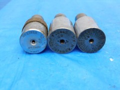 50 PC LOT OF GO & NO-GO MEMBERS SMOOTH PIN PLUG GAGES VARIOUS SIZES AROUND 1″