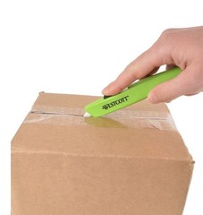 LOT OF 5 WESTCOTT ‎17519 GREEN SAFETY KNIFE BOX CUTTER CERAMIC BLADE *FAST SHIP*