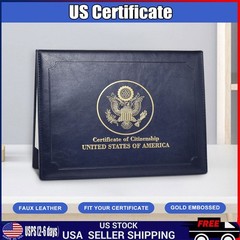 US Citizenship Certificate Holder|US Citizenship Gifts|Naturalization Certificat