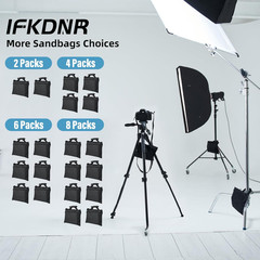 2 Packs Sandbags, Heavy Duty Sand Bags, Sand Bags Heavy Duty with Zipper and Buc