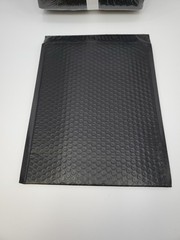 Poly Bubble Mailers Padded Envelopes 10″ x 14″ LOT of 25 Black Self Adhesive