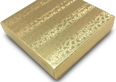 12 Pack Cotton filled Gold Foil Paper Cardboard 1 Count (Pack of 12),