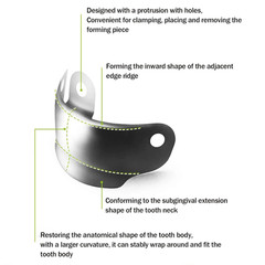 Dental Matrix Bands Ring Sectional Matrice Clamp Fit Garrison Palodent V3 System