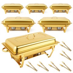 8QT Chafing Dish Wedding Buffet 316 Stainless Steel Chafer Catering Full Size