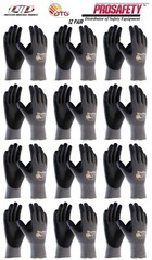 12- 34-874 MaxiFlex Foam Nitrile Grip Palm Coated PROTECTIVE WORK GLOVES LARGE