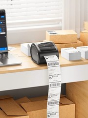 4×6 Fanfold Direct Thermal Shipping Labels for Zebra and Rollo 500 PCS
