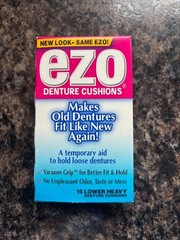 EZO Dental Cushions NEW in box 15 count Lower Heavy Vacuum grip 20 units to sell
