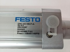 UNUSED – Festo DNC-50-160-P-A-S2-K3 Pneumatic Cylinder