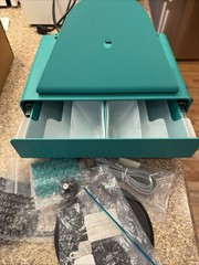Heckler Design Windfall Cash Drawer with Keys Emerald Green