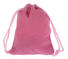 (10 PACK) VELVET BAGS 4″ x 3.5″ plush party favor wedding gift jewelry pouch