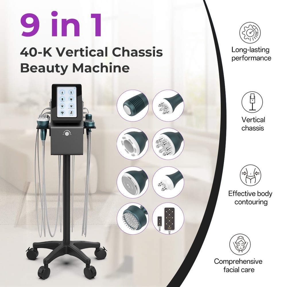 Pro 9 in 1 Beauty Machine for Body Massage Facial Care Skin Lifting Lost Weig87