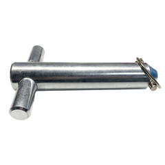 1SET For Backhoes & Excavators T-HANDLE QUICK COUPLER PIN 1-3/4”X 9