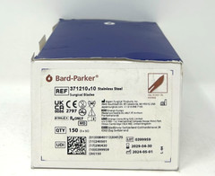 BARD-PARKER 371210 #10 Stainless Steel Surgical Blades, (150 Count)