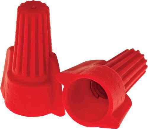 WIRE CONNECTORS RED WINGED SCREW-ON NUTS UL 500/PACK – FAST SHIPPING