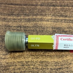 Vermont Gage Lot Of 4 M20.0-2.5, M16.0-2.00, M10.0-1.0, M8.0-1.25 6H G/NG