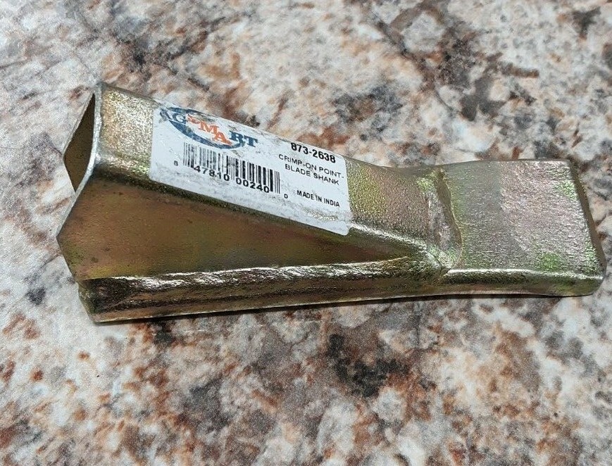 Box Blade Scraper Blade Ripper Shank Points Tips fits 3/4″ Shank
