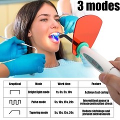 Dental Estilo Woodpecker Lampara /Fotocurado con Sistema de Blanqueamien 1500mW