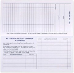 24 PCS Check Registers for Personal Checkbook, Easy to Read Checkbook Register