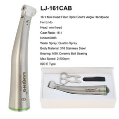 LANJING Dental Endo Handpiece 8:1 16:1 Endodontic Contra Angle Fiber Optic Micro