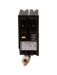 Square D Homeline HOM220GFIC 20 Amp 2-Pole GFCI Circuit Breaker